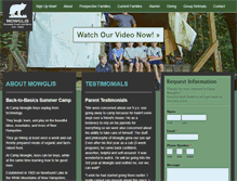 Tablet Screenshot of mowglis.org