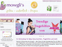 Tablet Screenshot of mowglis.de